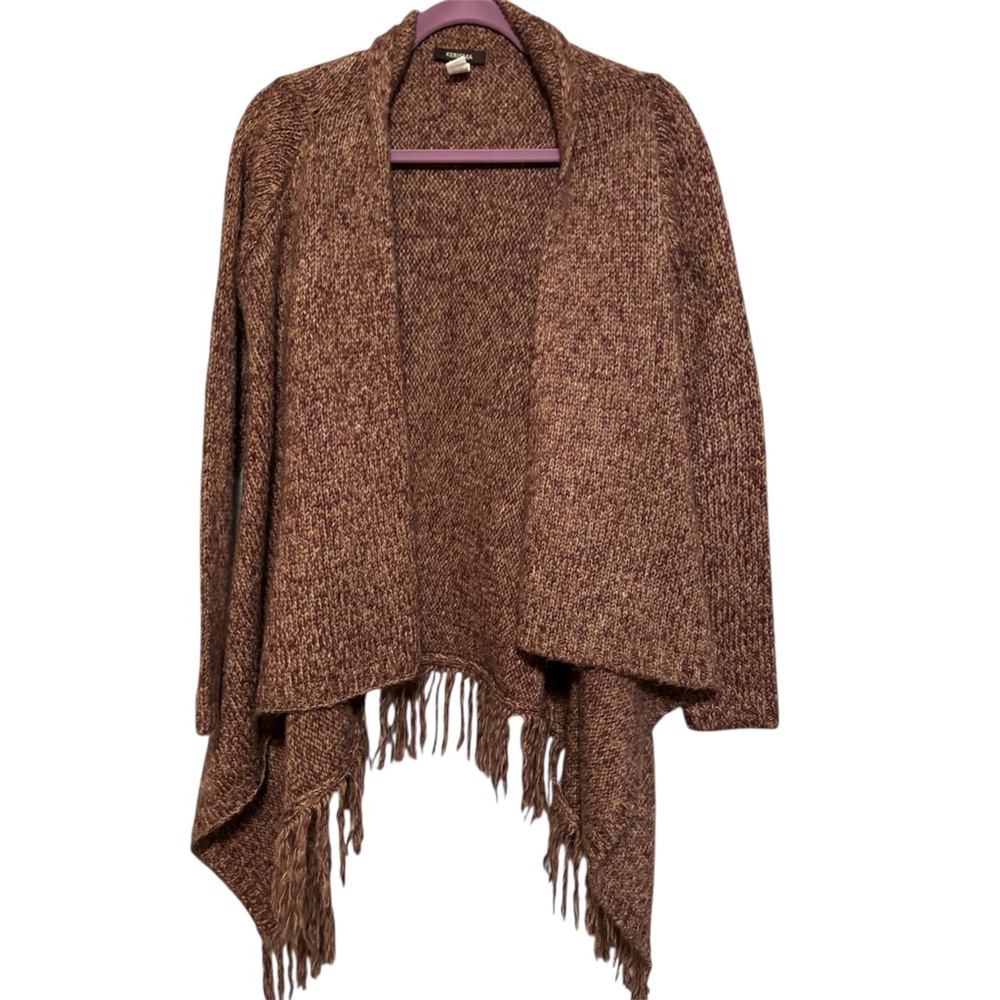 Kerisma Brown Fringed Cardigan